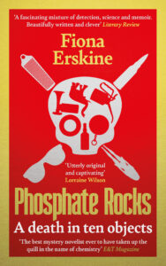 Book cover with ten objects forming a skull