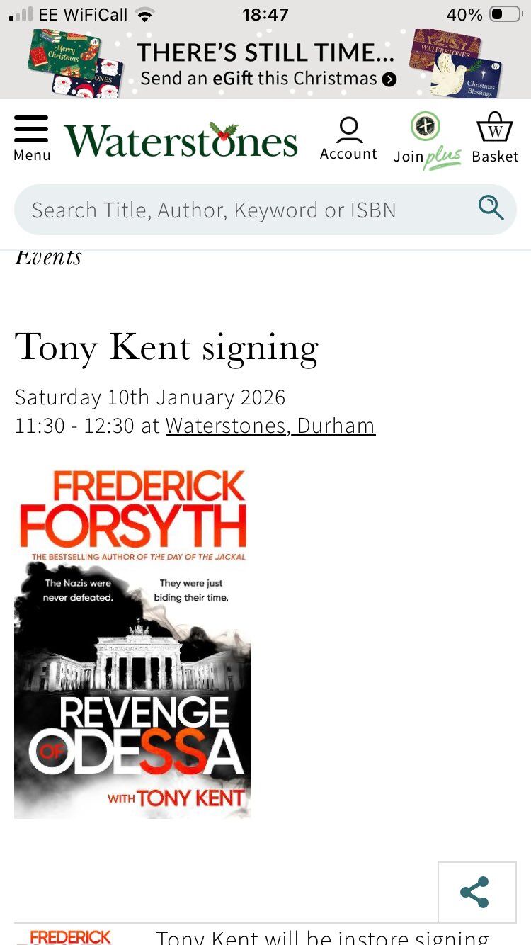 Image for the Tweet beginning: Saturday 10 January 2026. ⁦@TonyKent_Writes⁩